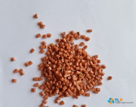Nhựa HIPS Tái Sinh màu vàng cam